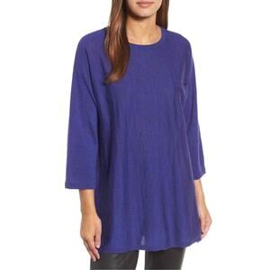 Eileen Fisher Merino Wool Lightweight Sweater